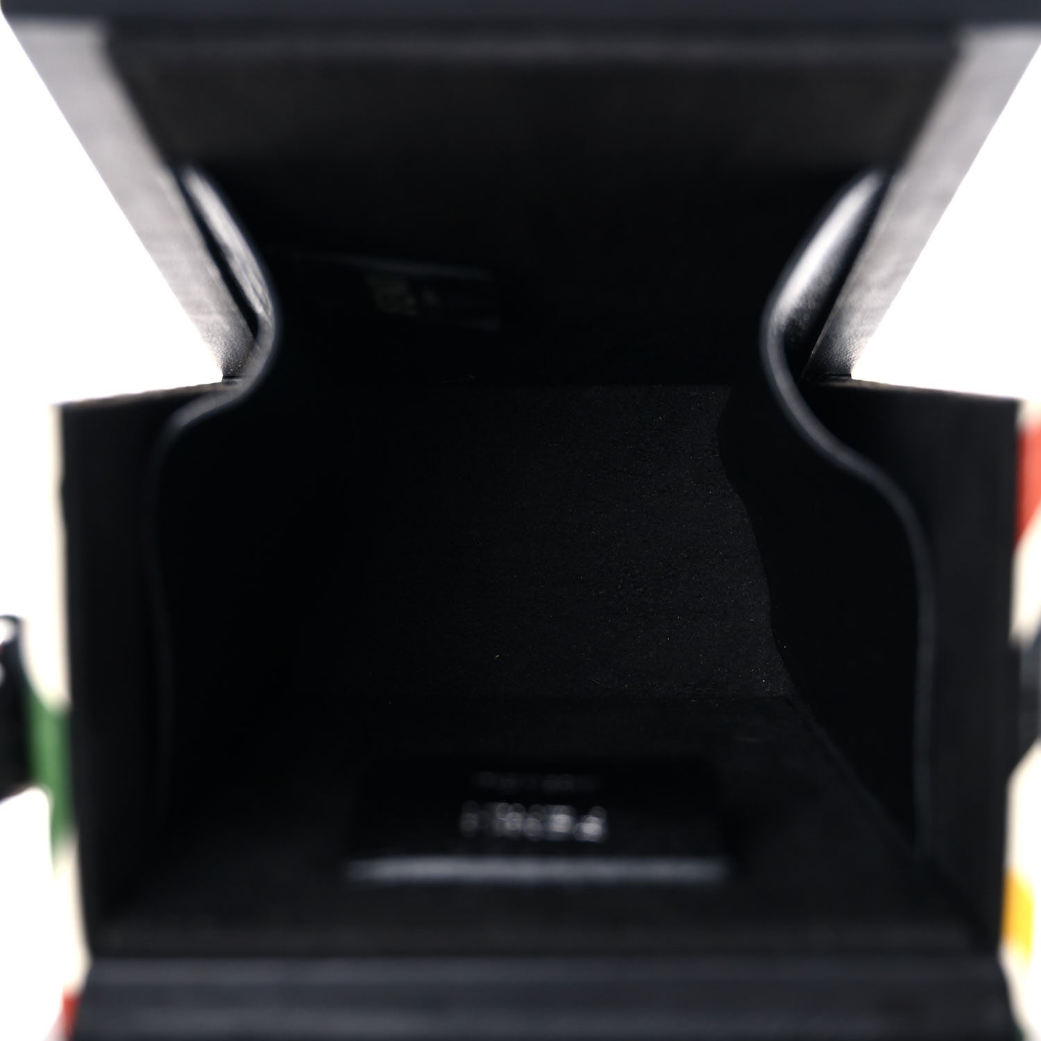 Fendi X SARAH COLEMAN Vitello Grace Light FF Vertigo Box Bag White Ice Multicolor 7 of 10