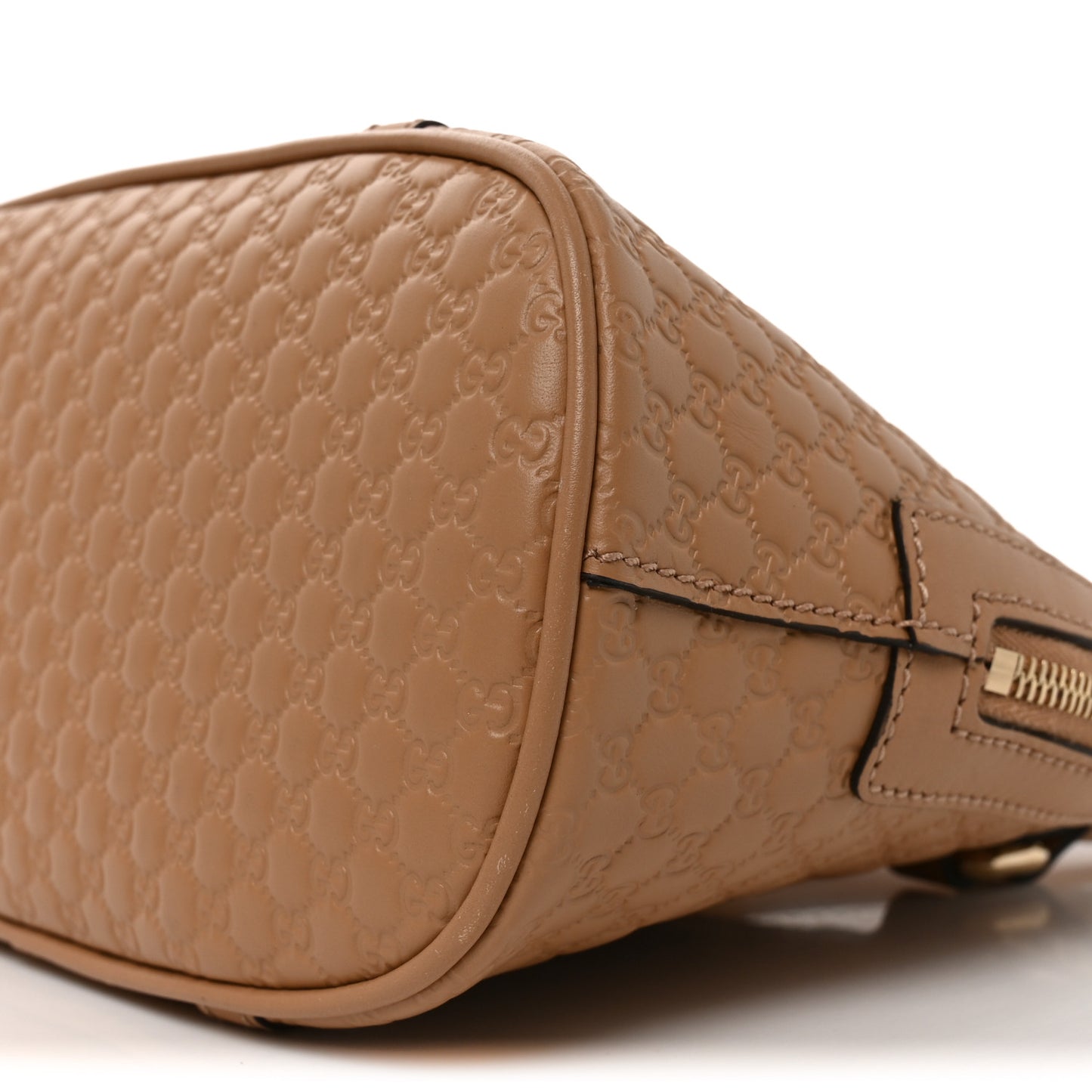 Soft Microguccissima Mini Dome Bag Camelia