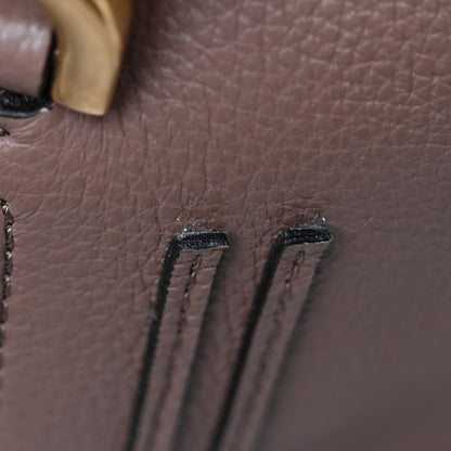 Chloe Calfskin Medium Marcie Satchel Desert Taupe 18 of 19