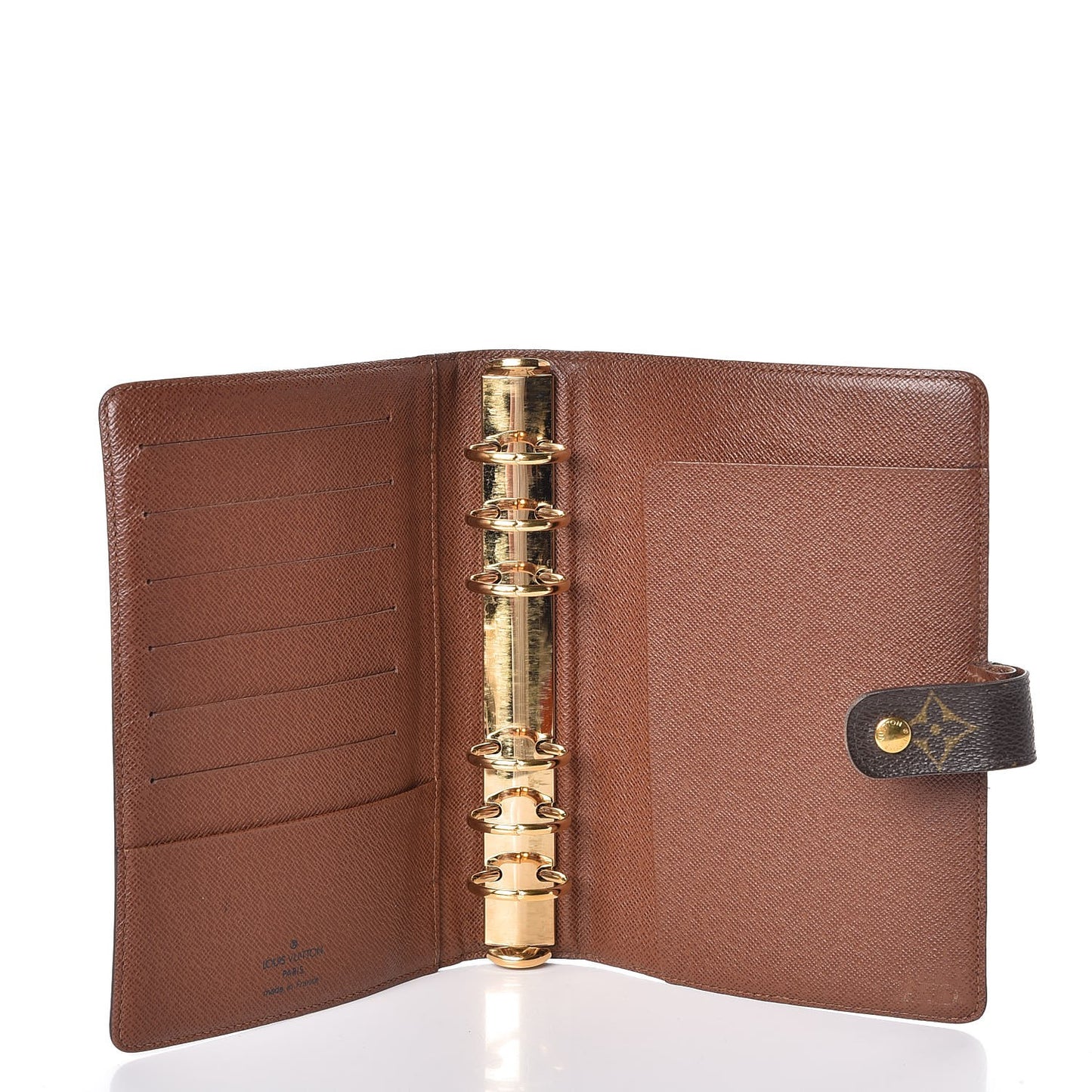 Monogram Medium Ring Agenda Cover