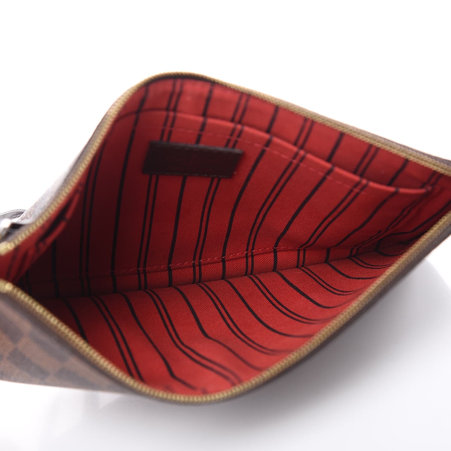 Louis Vuitton Damier Ebene Neverfull MM GM Pochette 5 of 15