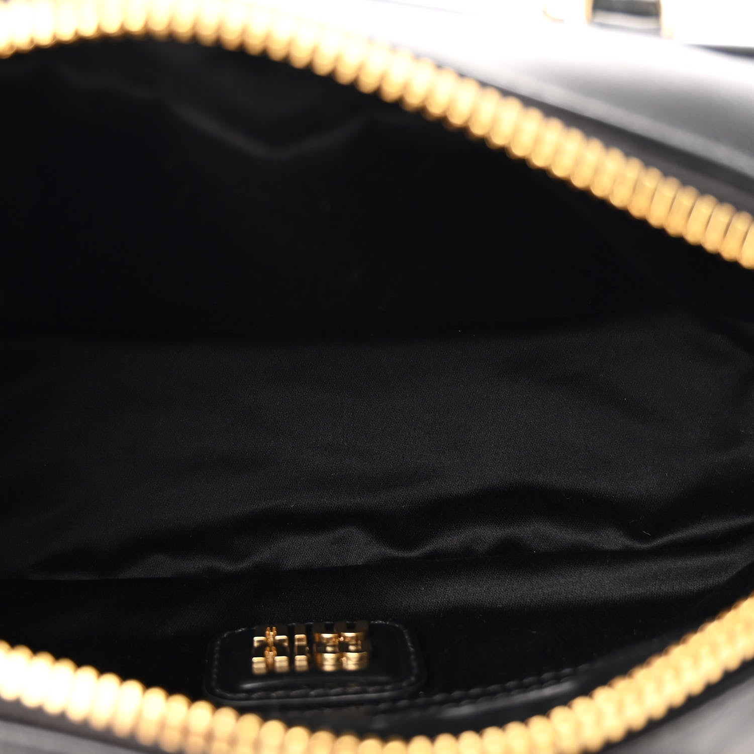 Miu Miu Calfskin Regular Arcadie Top Handle Bag Black 5 of 10