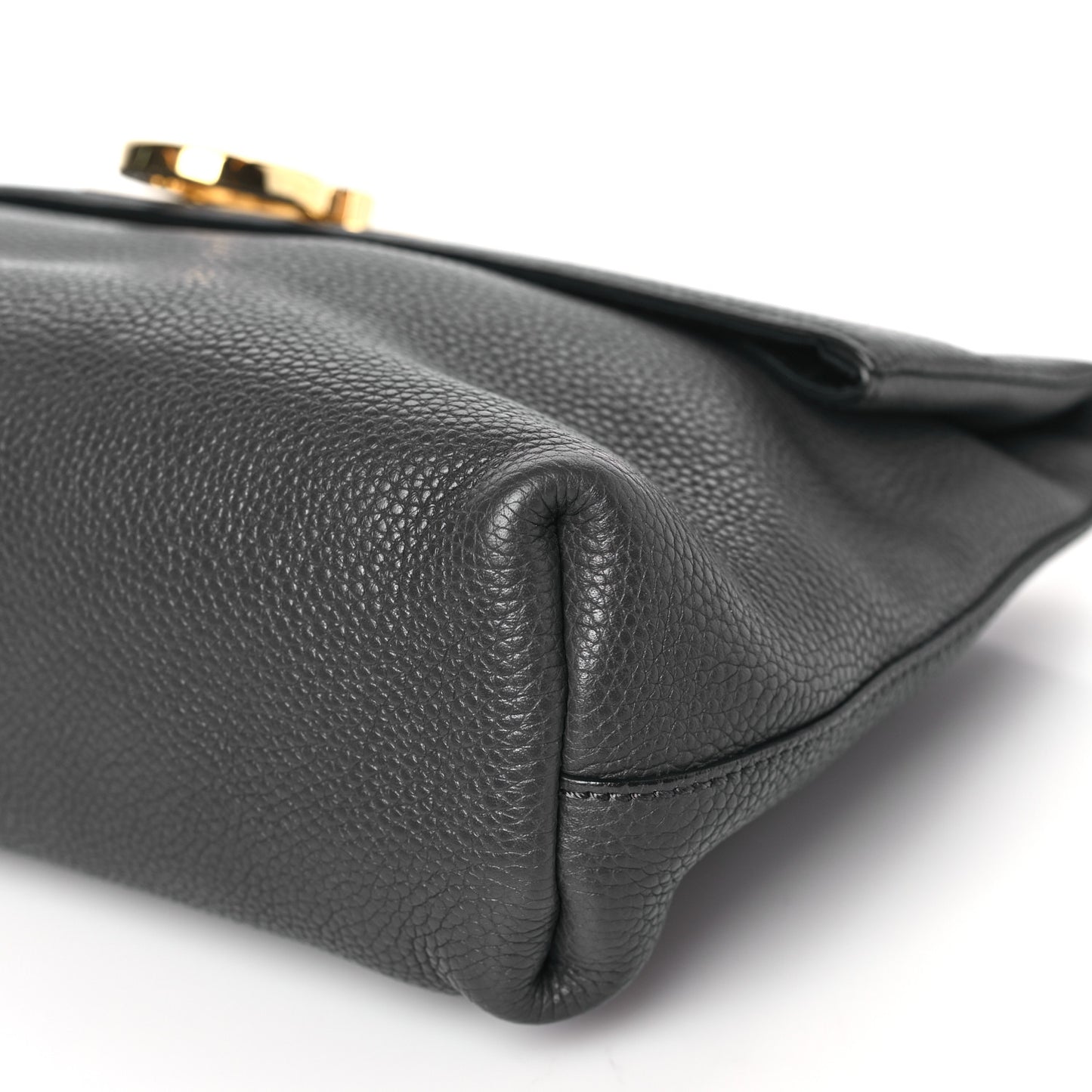 Calfskin May Clutch Grey