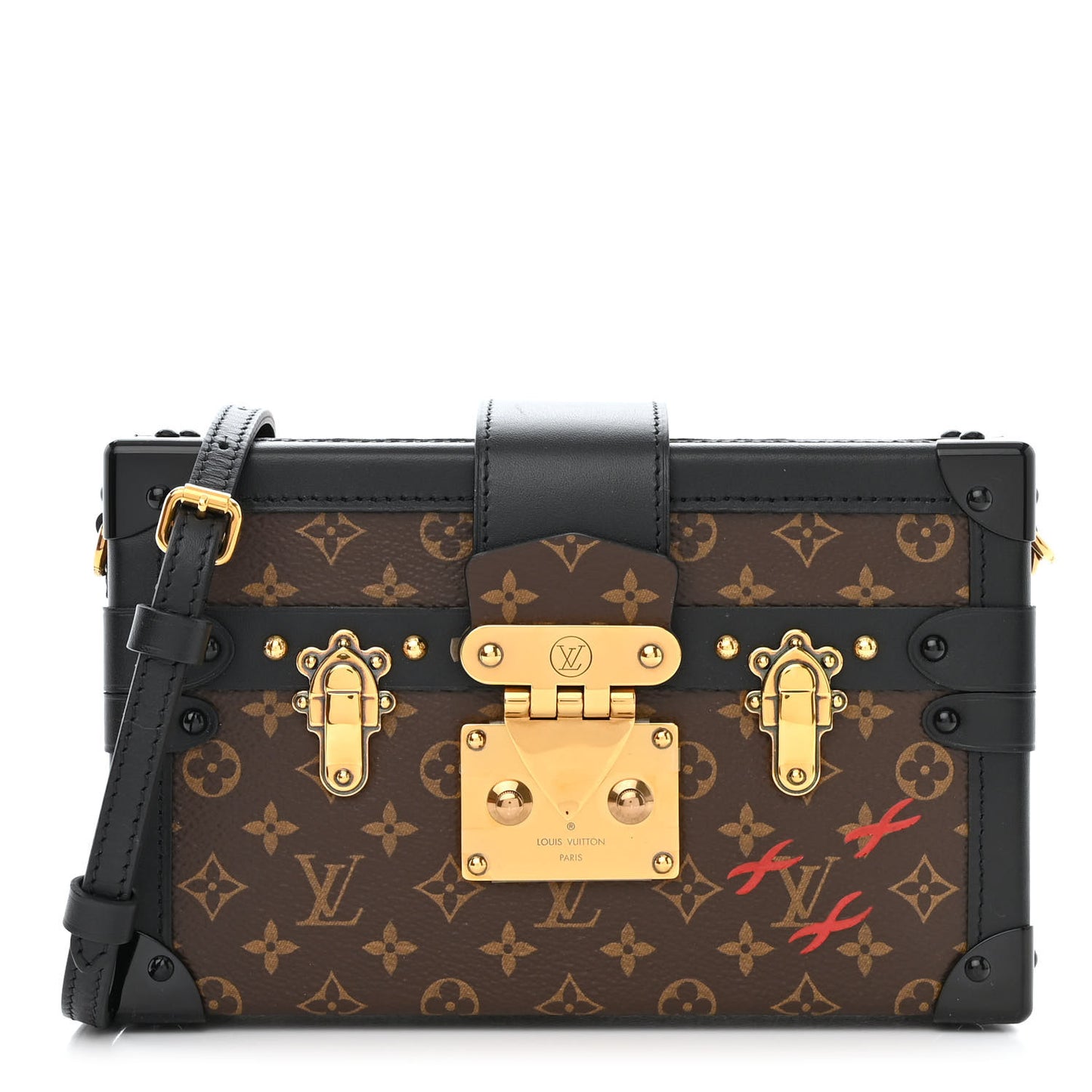Monogram Petite Malle Black