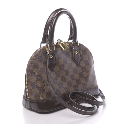 Louis Vuitton Damier Ebene Alma BB 3 of 10