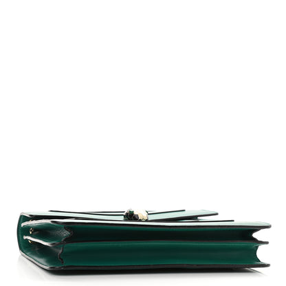 Bulgari Calfskin Serpenti Forever Shoulder Bag Emerald Green 4 of 12