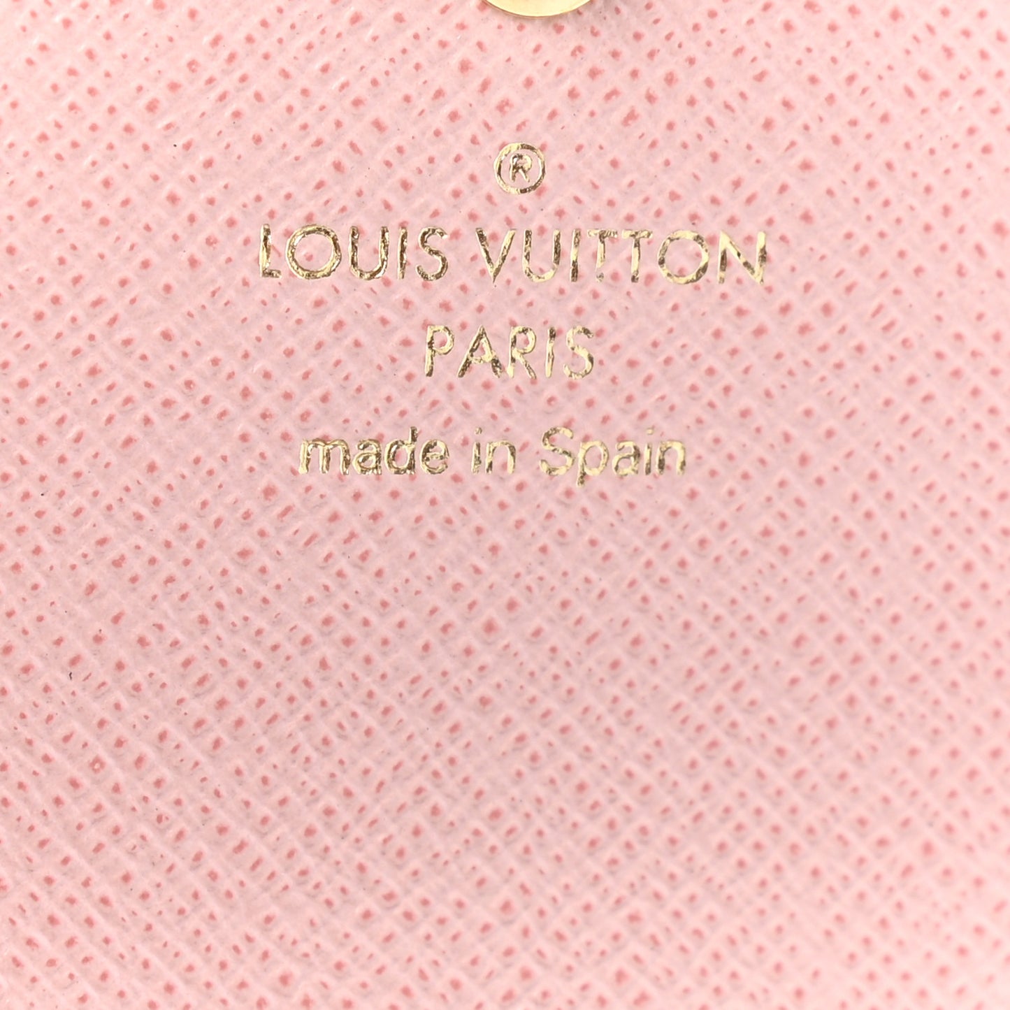 Monogram Rosalie Coin Purse Rose Ballerine