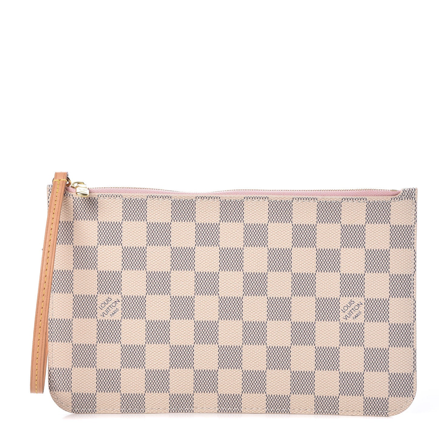 Damier Azur Neverfull MM GM Pochette Rose Ballerine