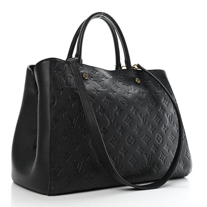 Louis Vuitton Empreinte Montaigne GM Black 2 of 4