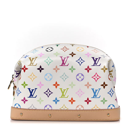 Louis Vuitton LV x TM Monogram Multicolor Cosmetic Pouch GM White 1 of 9