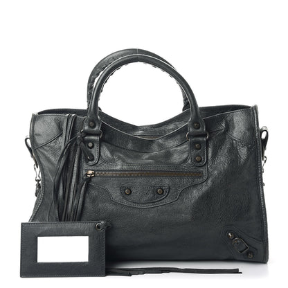 Balenciaga Agneau Classic Hardware City Anthracite 1 of 8