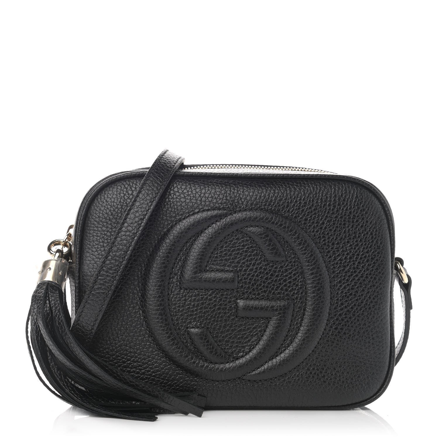 Gucci Pebbled Calfskin Small Soho Disco Bag Black 1 of 10