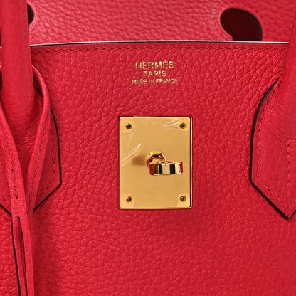 Hermes Togo Birkin 30 Rose Extreme 7 of 10