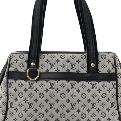 Louis Vuitton Mini Monogram Josephine PM Blue 7 of 12