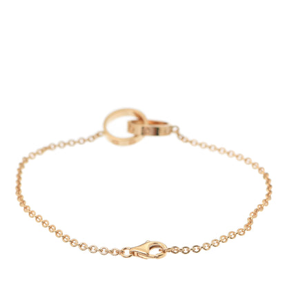Cartier 18K Yellow Gold Interlocking LOVE Bracelet 3 of 6