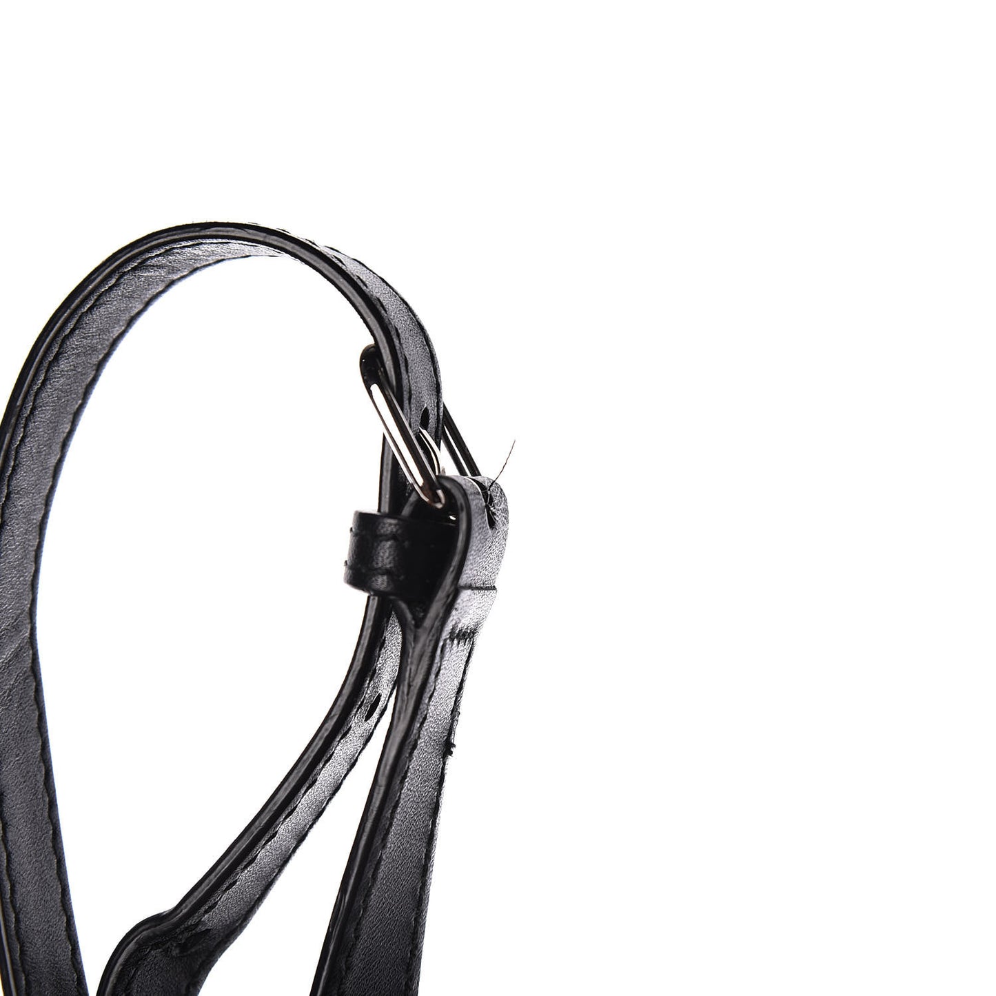 Smooth Calfskin Le Dix M Cartable Shoulder Bag Black