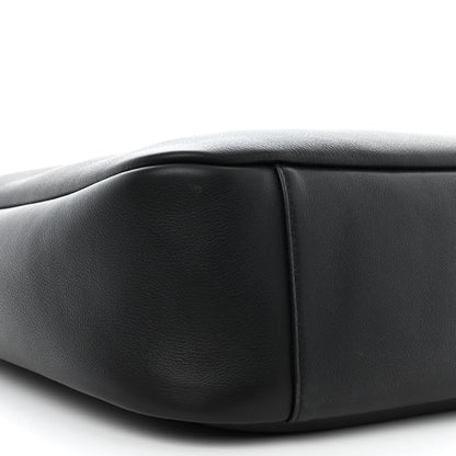 Saint Laurent Smooth Calfskin Large Le 5 A 7 Soft Hobo Black 9 of 10