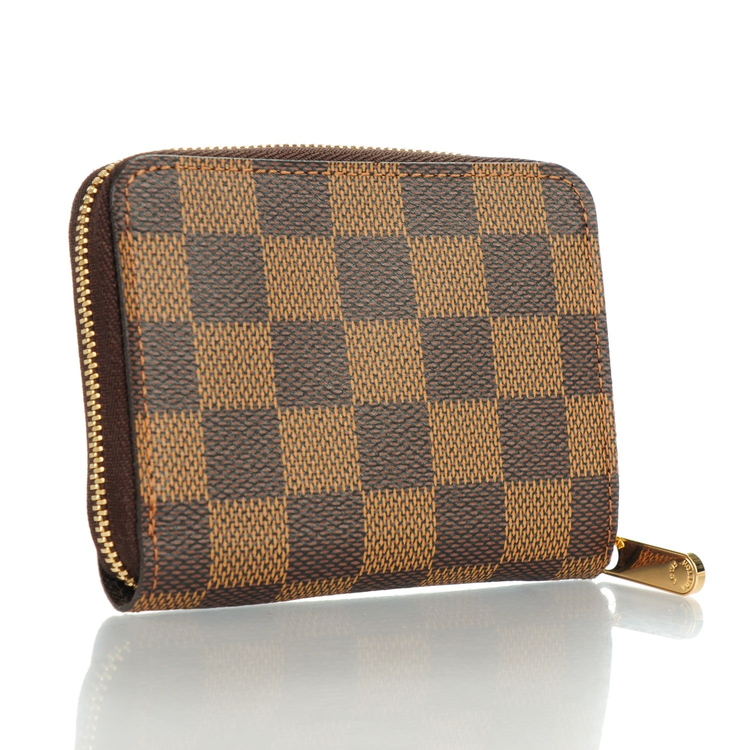 Louis Vuitton Damier Ebene Zippy Coin Purse 3 of 7
