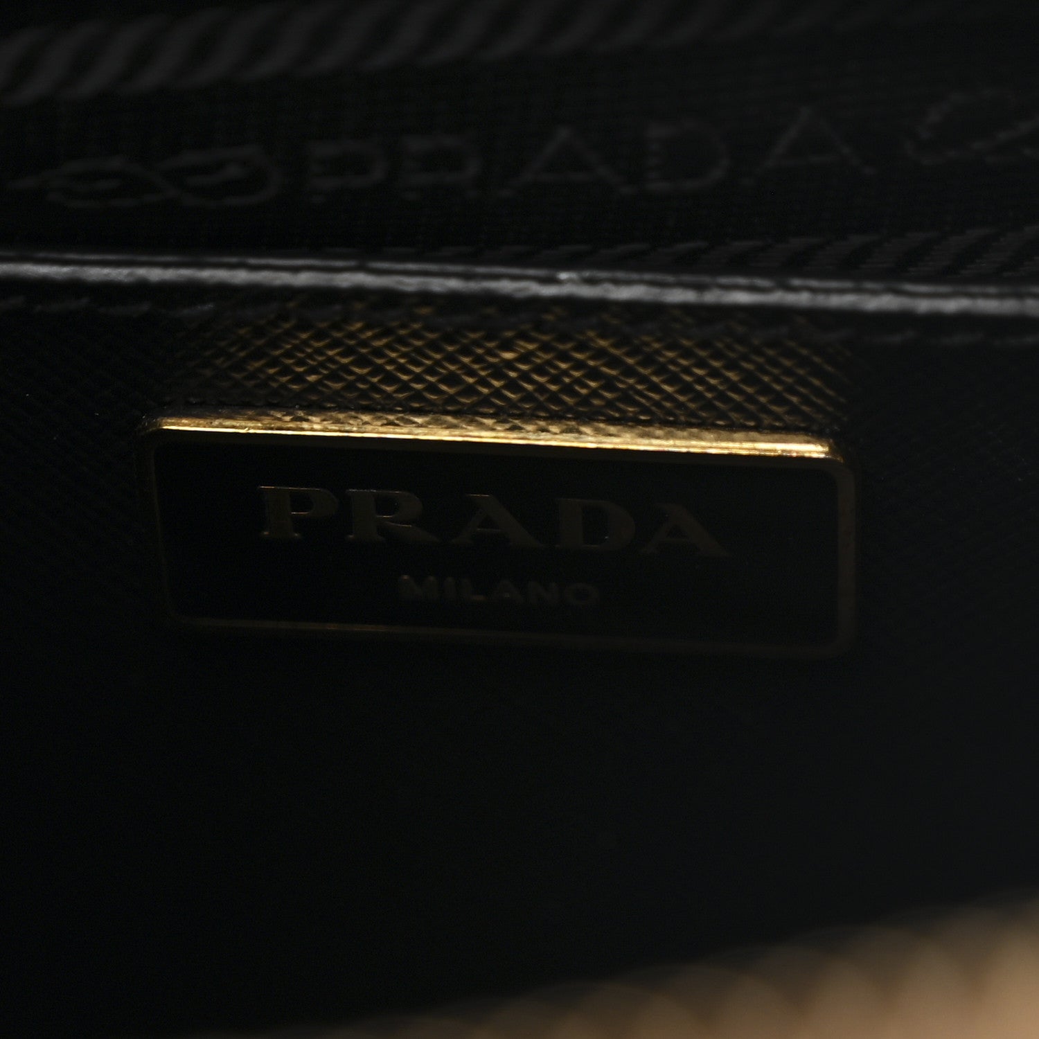 Prada Saffiano Lux Medium Promenade Tote Black 7 of 11