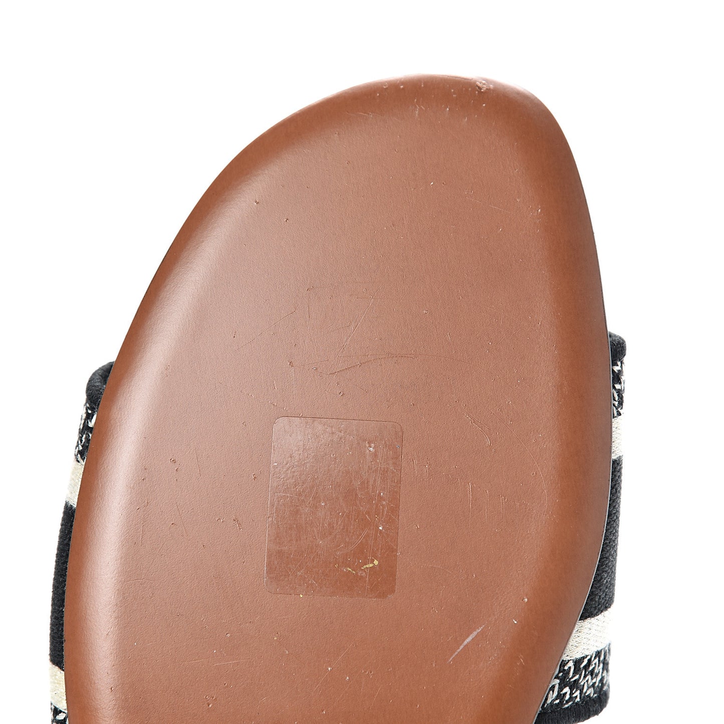 Canvas Embroidered Dway Mules Slide Sandals 40 Deep Blue