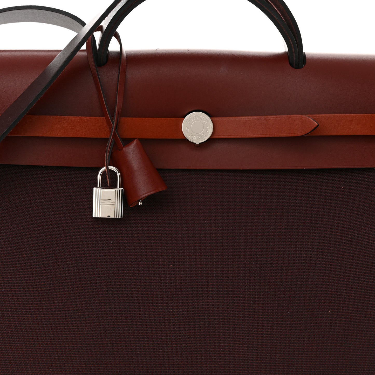 Military Toile Vache Hunter Herbag Zip 39 PM Chocolate Rouge Sellier Rouge H Cuivre