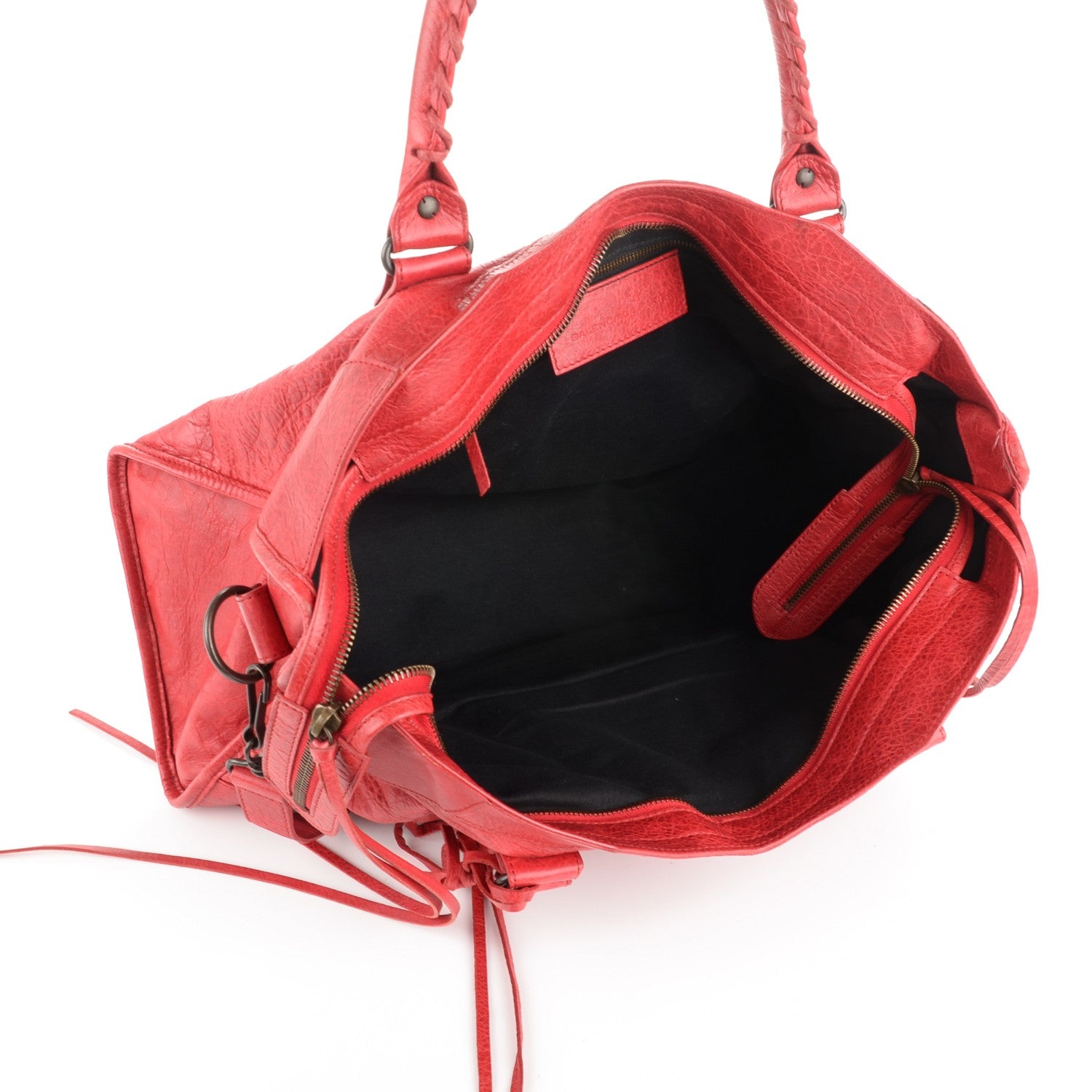 Balenciaga Agneau Classic Hardware Part Time Rouge Coquelicot 5 of 7