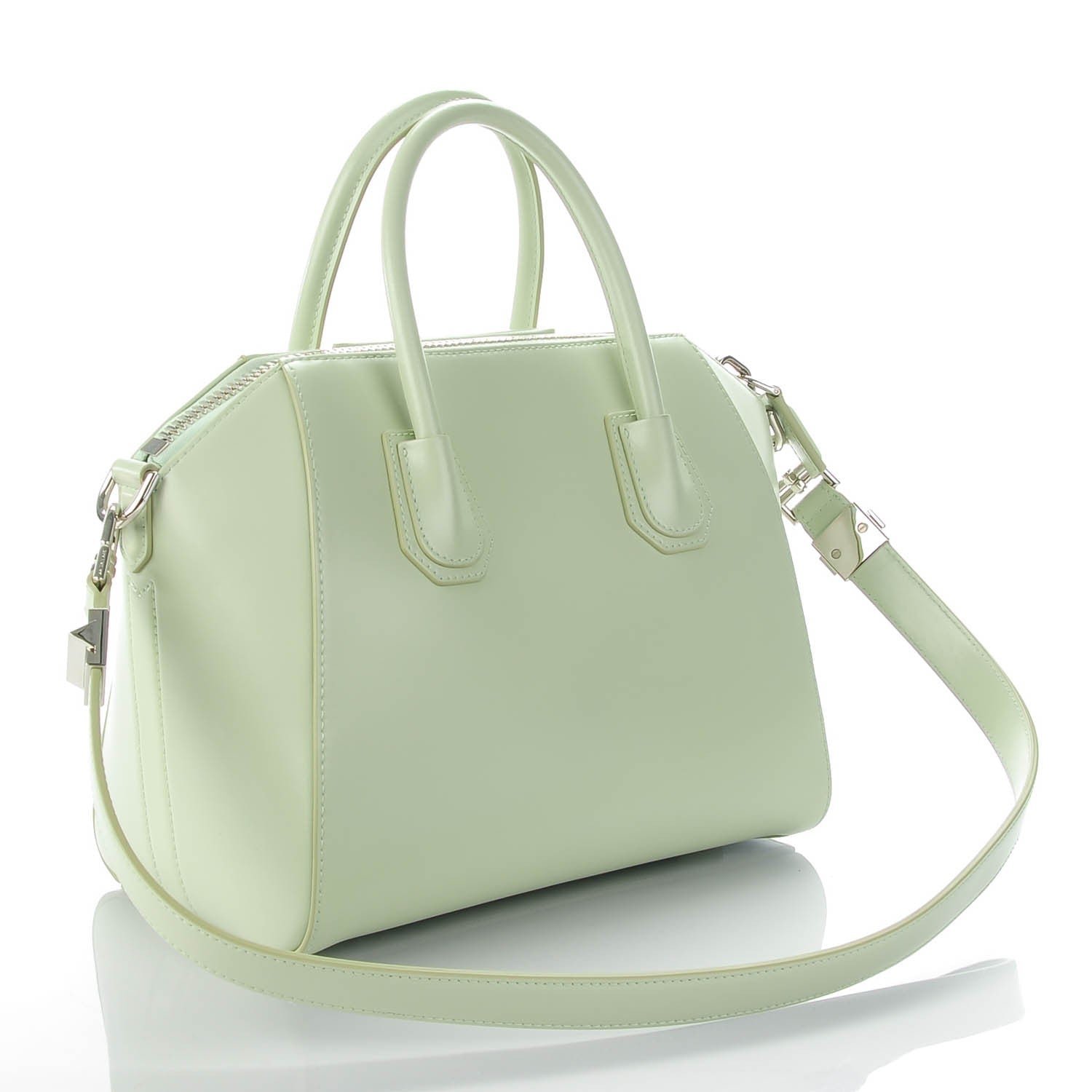 Givenchy Smooth Calfskin Small Antigona Aqua Green 3 of 7