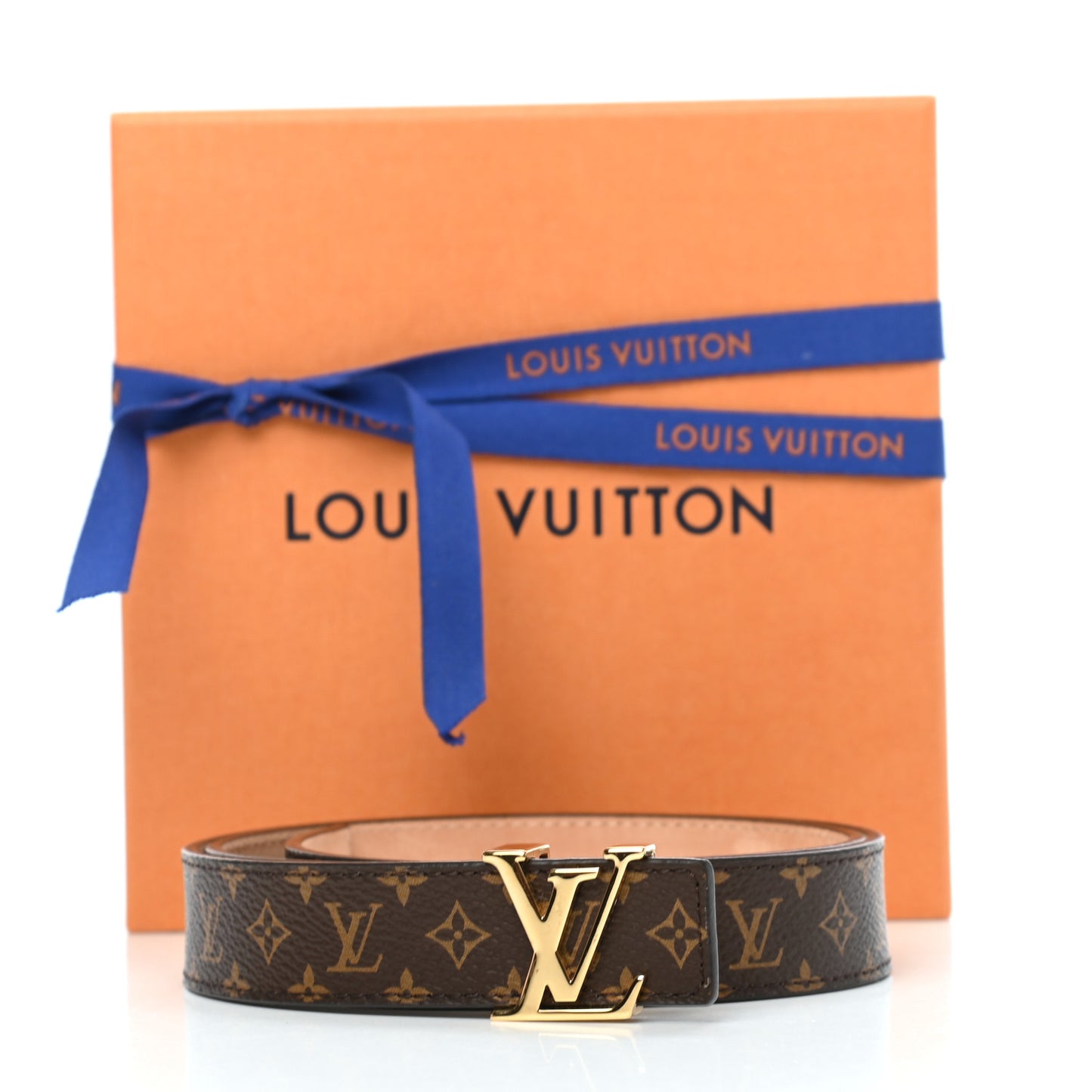Mini Monogram 25mm LV Initiales Belt 75 30
