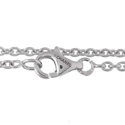 Chanel 18K White Gold Diamond Sous Le Signe du Lion Pendant Necklace 15 of 17