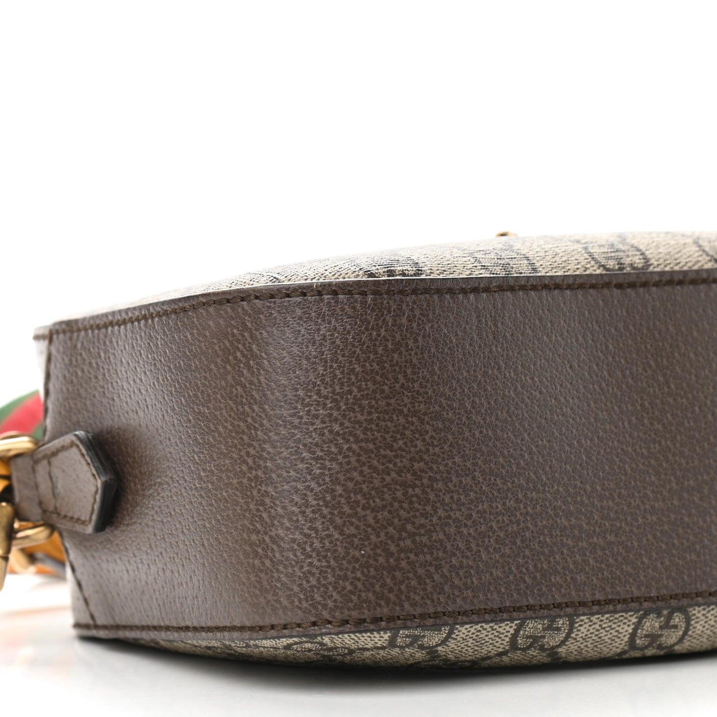GG Supreme Monogram Web Neo Vintage Shoulder Bag Beige New Acero Crop