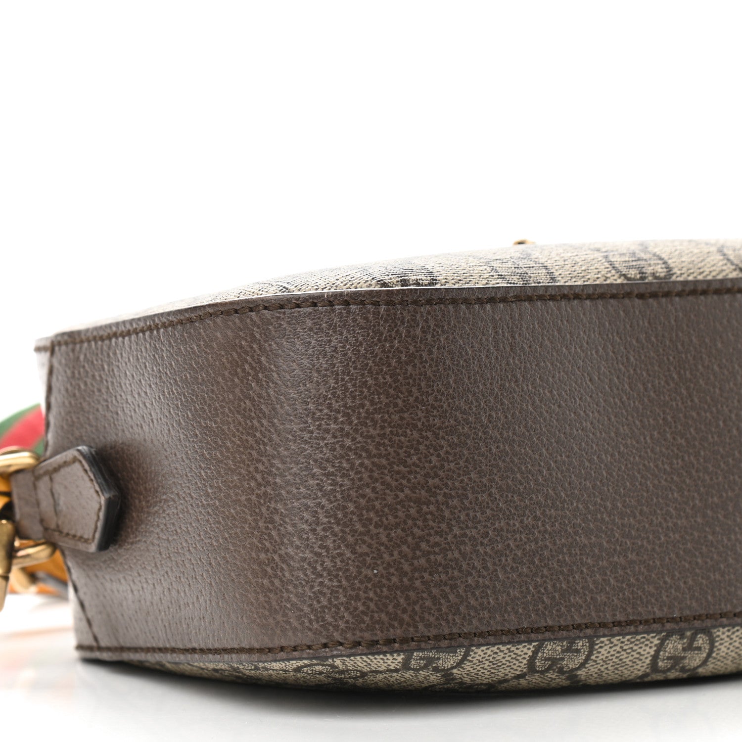Gucci GG Supreme Monogram Web Neo Vintage Shoulder Bag Beige New Acero Crop 8 of 10