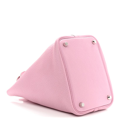 Hermes Taurillon Clemence Picotin Lock 18 PM Mauve Sylvestre 4 of 10