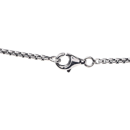 David Yurman Sterling Silver Diamond Amethyst 7mm Petite Albion Pendant Necklace 5 of 6