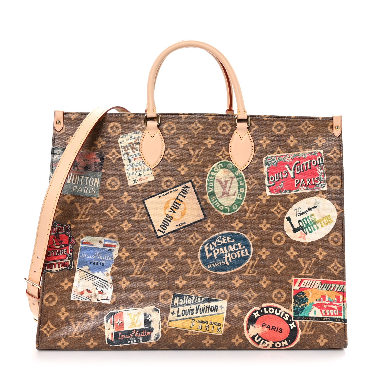 Louis Vuitton Monogram Flight Mode Onthego Voyage 1 of 10