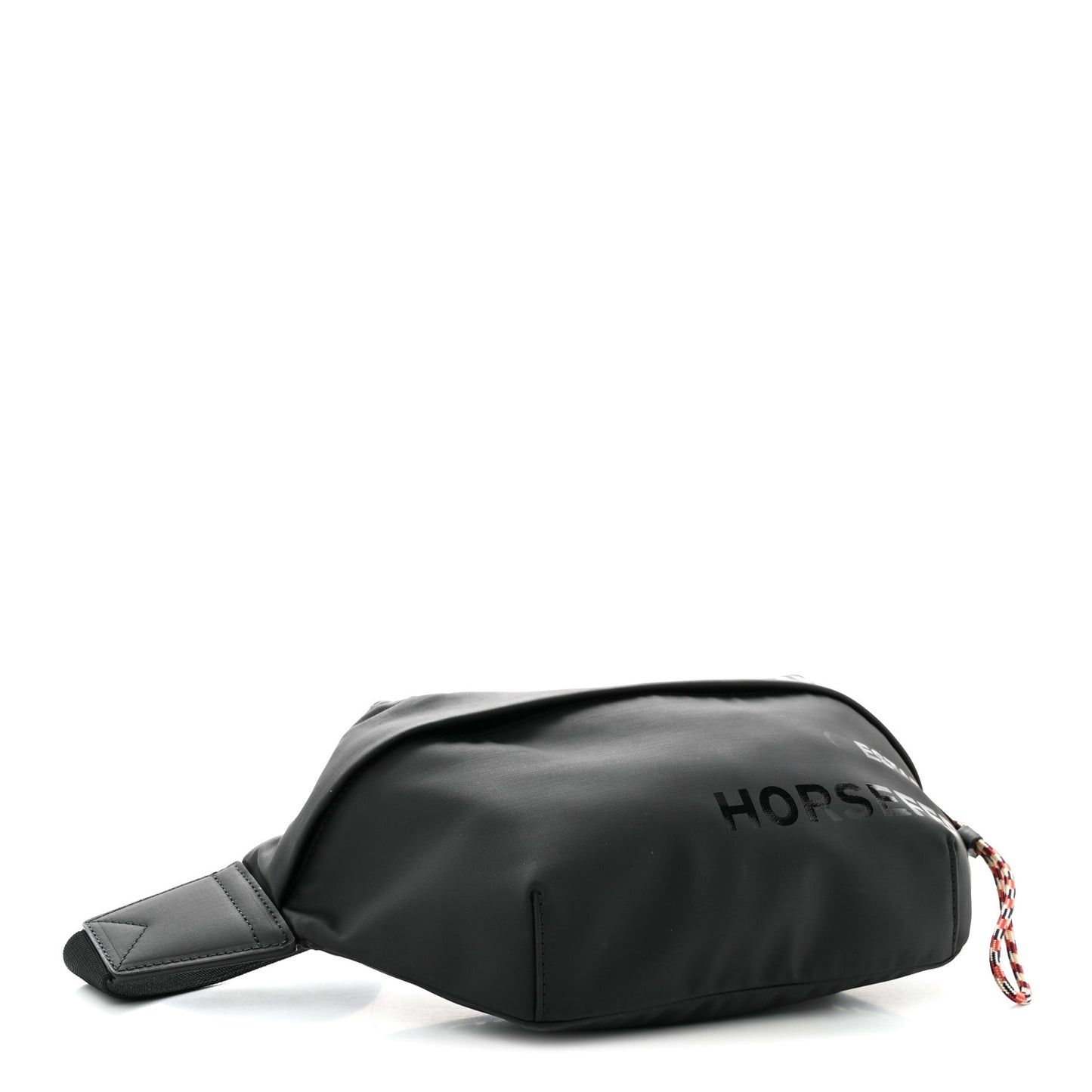 Econyl Horseferry Print Sonny Bum Bag Black