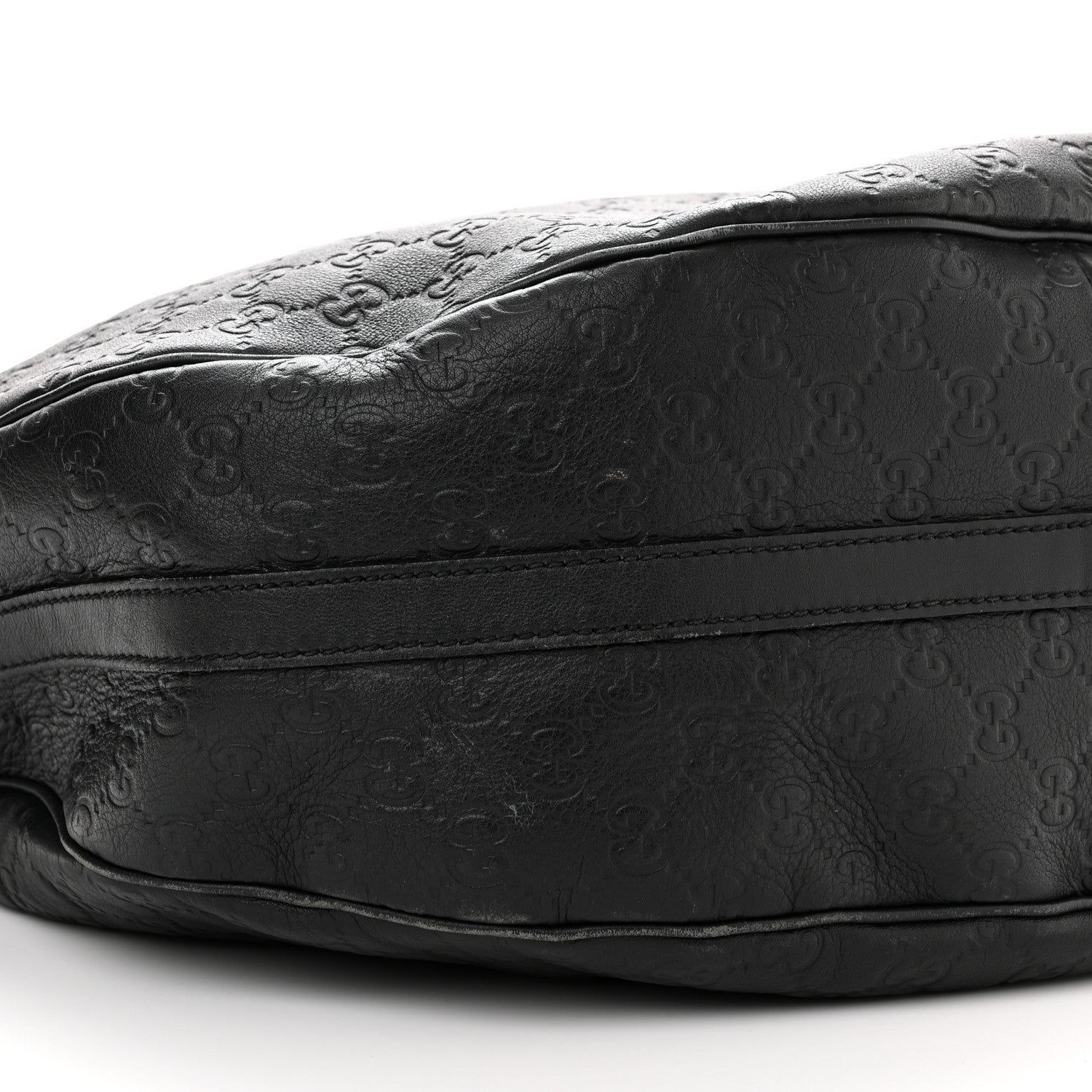 Gucci Guccissima Large GG Twins Hobo Black 10 of 11