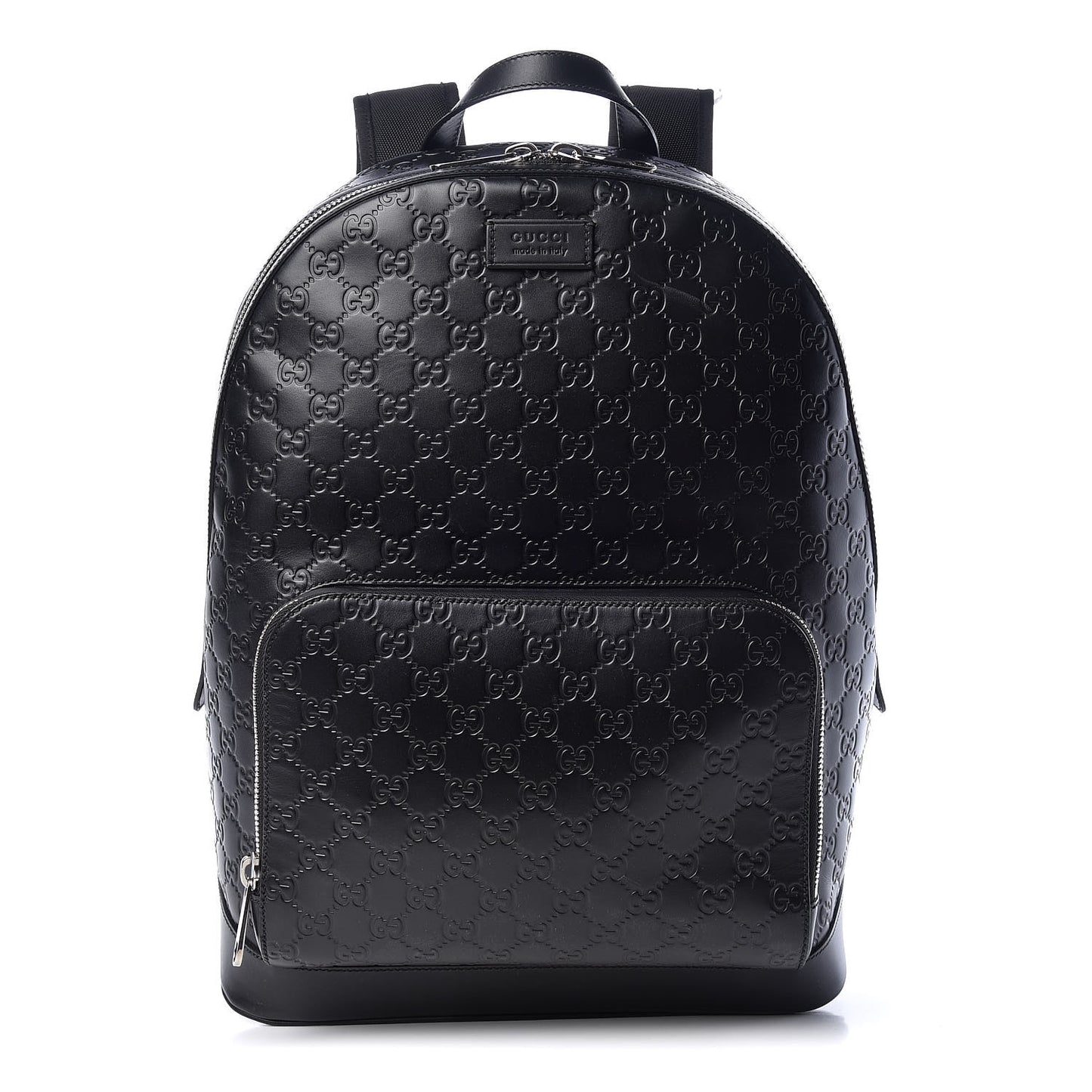 Guccissima Signature Day Backpack Black