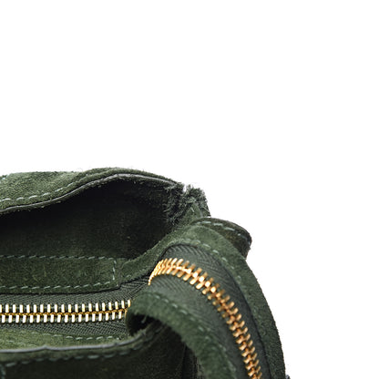 Balenciaga Baby Daim Suede Giant 12 Gold Hardware Velo Vert Militaire 9 of 18