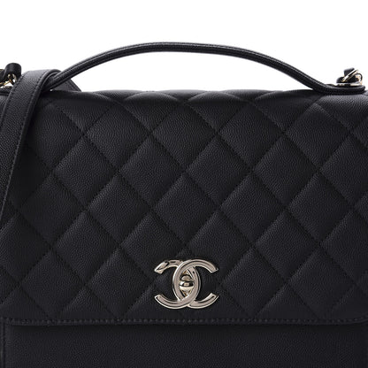 Chanel Caviar Quilted Large Business Affinity Flap Black 10 of 11