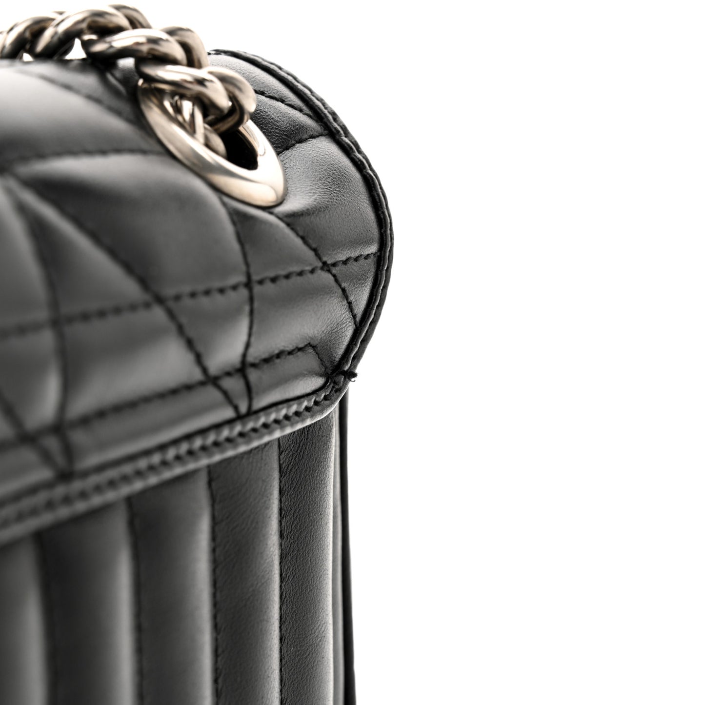 Calfskin Matelasse Aria Mini GG Marmont Shoulder Bag Black