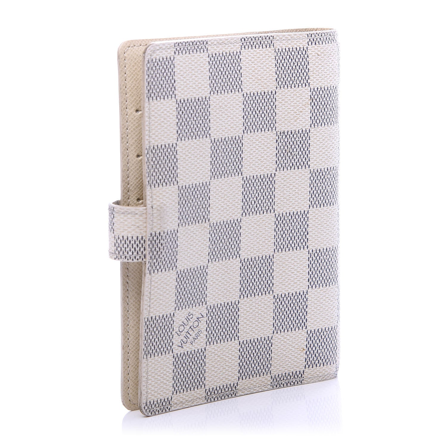 Louis Vuitton Damier Azur Small Ring Agenda Cover 3 of 10