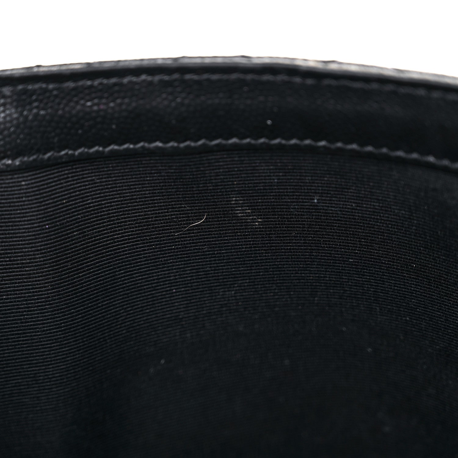 Saint Laurent Grain De Poudre Textured Mixed Matelasse Large Triquilt Monogram Satchel Black 22 of 28