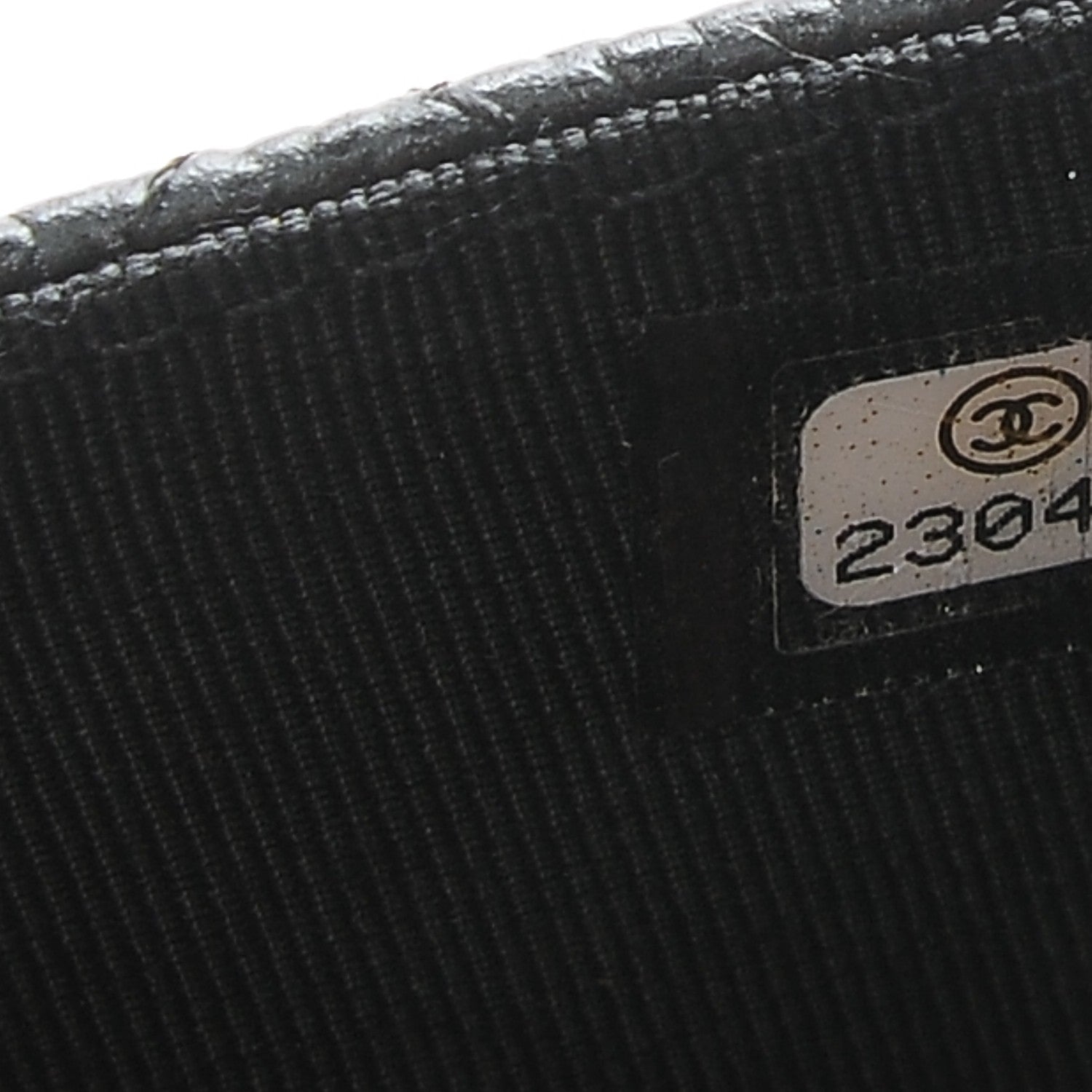 Chanel Caviar Quilted Flap Card Holder Black 9 of 9