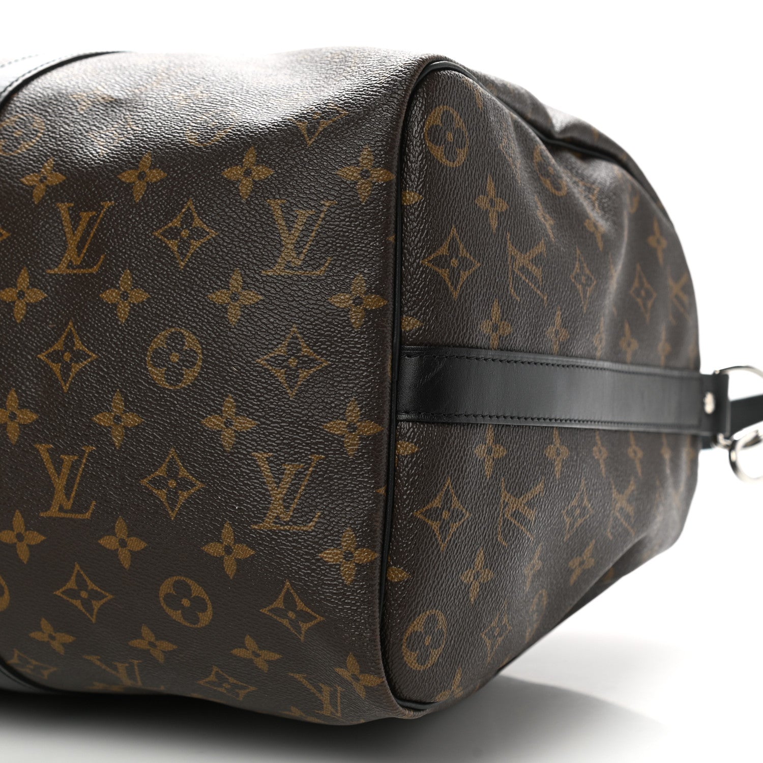 Louis Vuitton Monogram Macassar Keepall Bandouliere 45 10 of 10