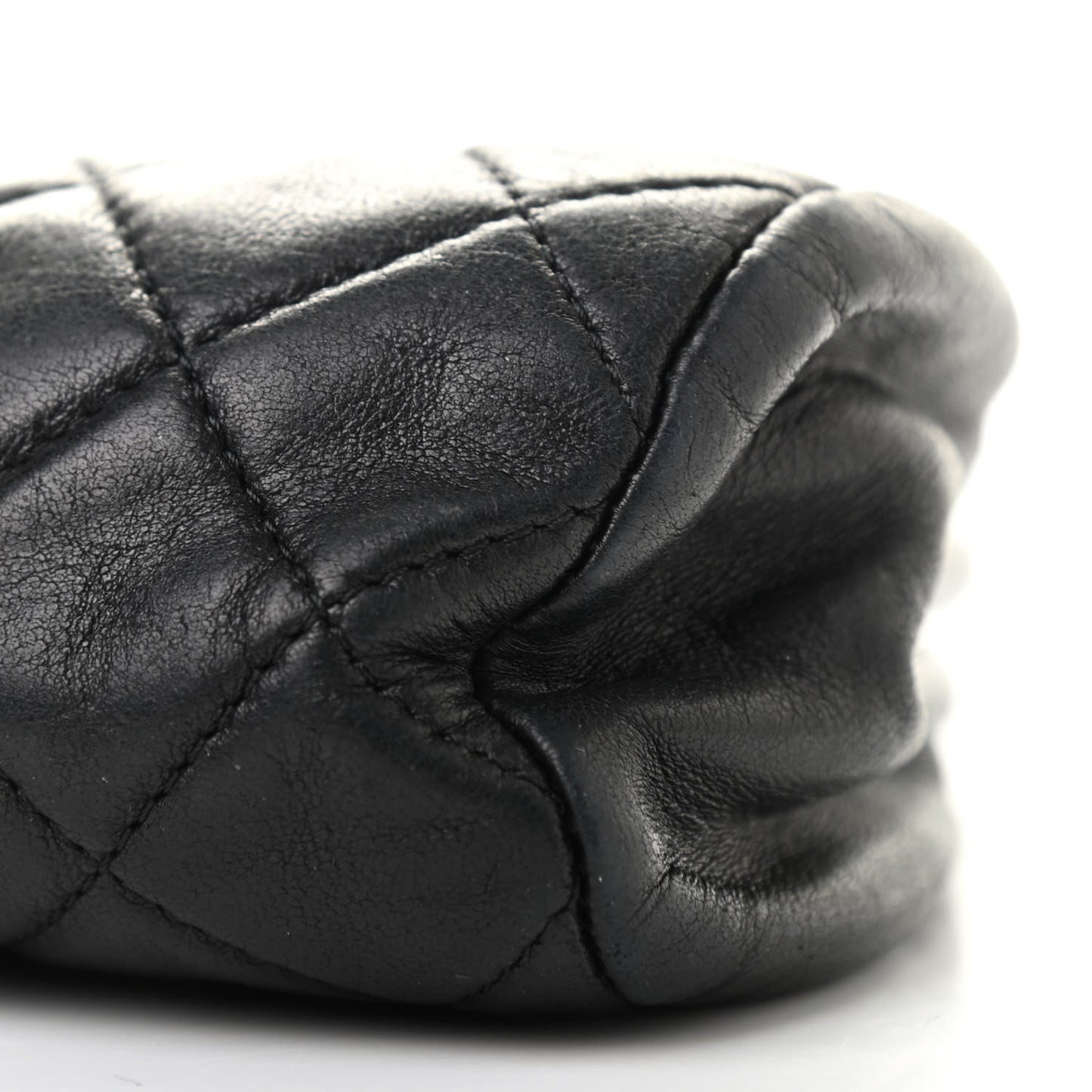 Lambskin Quilted Timeless Clutch Black