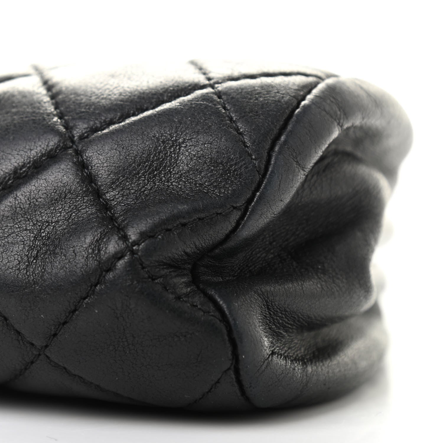 Chanel Lambskin Quilted Timeless Clutch Black 10 of 15