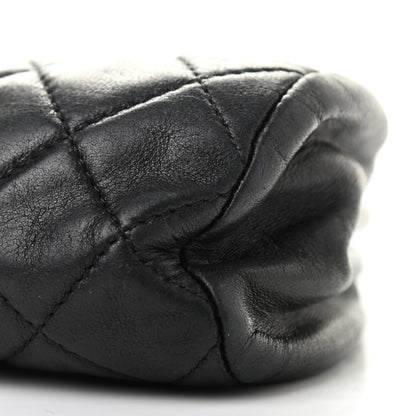 Chanel Lambskin Quilted Timeless Clutch Black 10 of 15