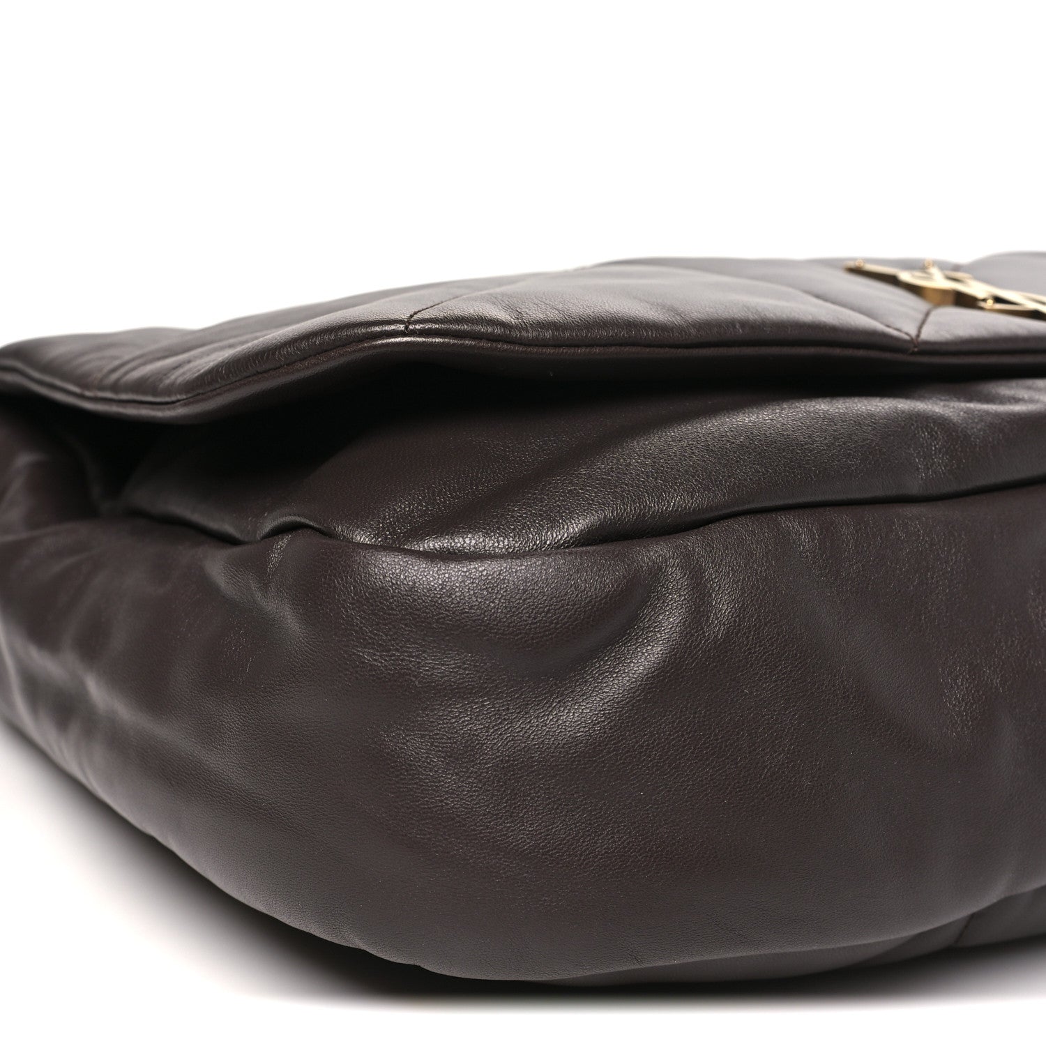 Saint Laurent Lambskin Matelasse Monogram Large Jamie 4.3 Dark Sweet Chocolate 9 of 10