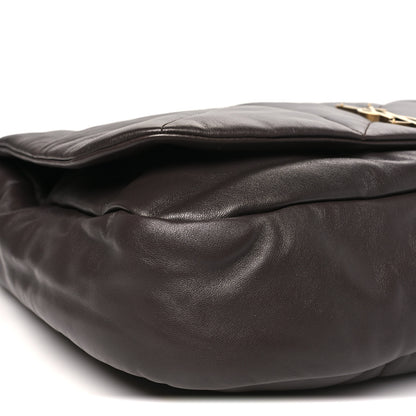 Saint Laurent Lambskin Matelasse Monogram Large Jamie 4.3 Dark Sweet Chocolate 9 of 10