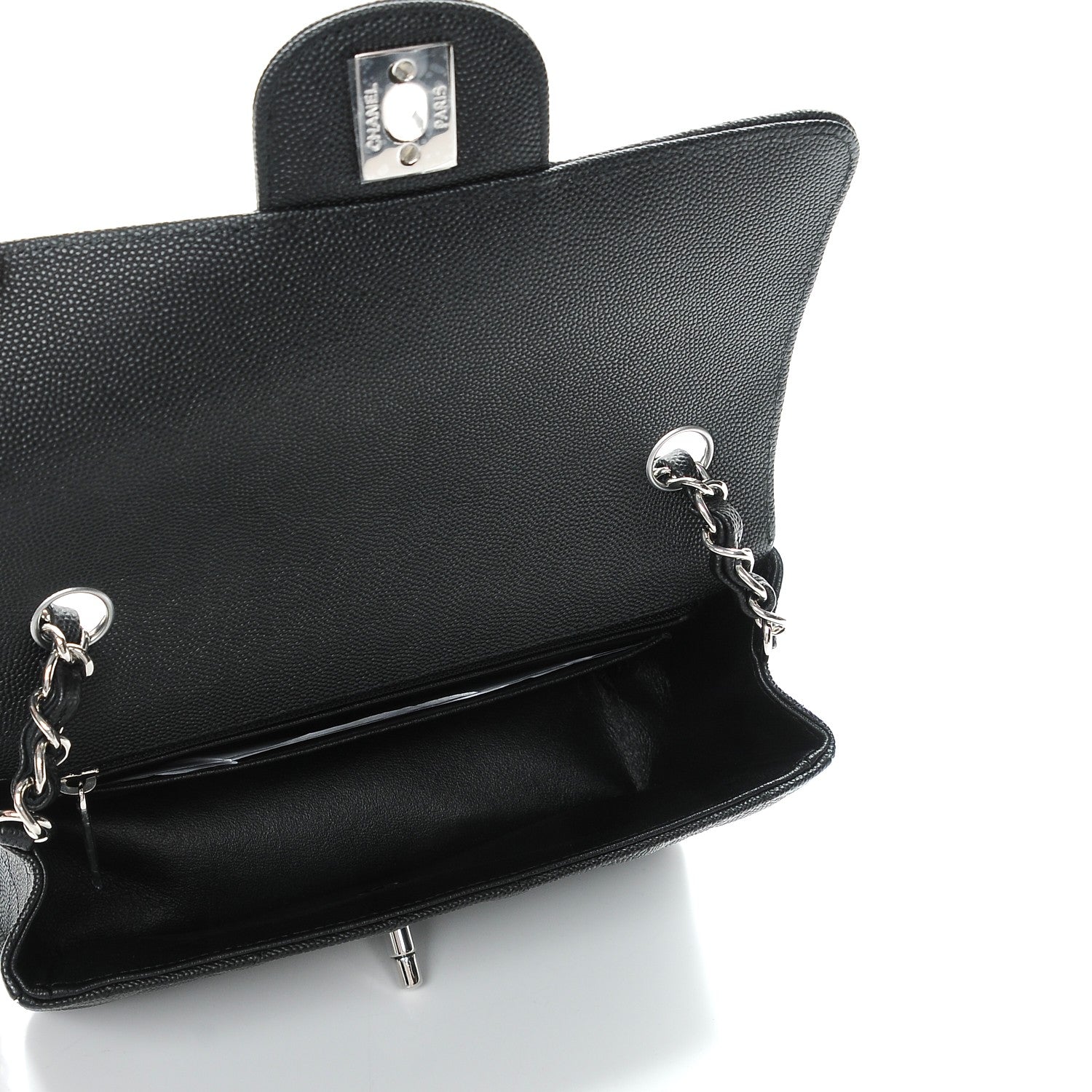 Chanel Caviar Quilted Mini Rectangular Flap Black 5 of 8